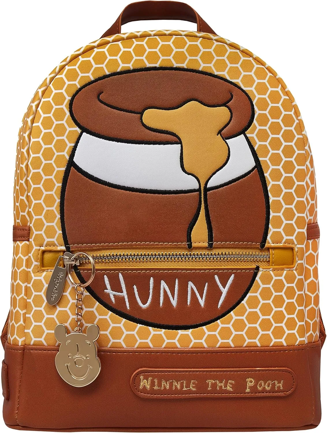 Disney Backpack | Womens Winnie The Pooh Backpack | Purse Backpacks For Women | One Size Yellow