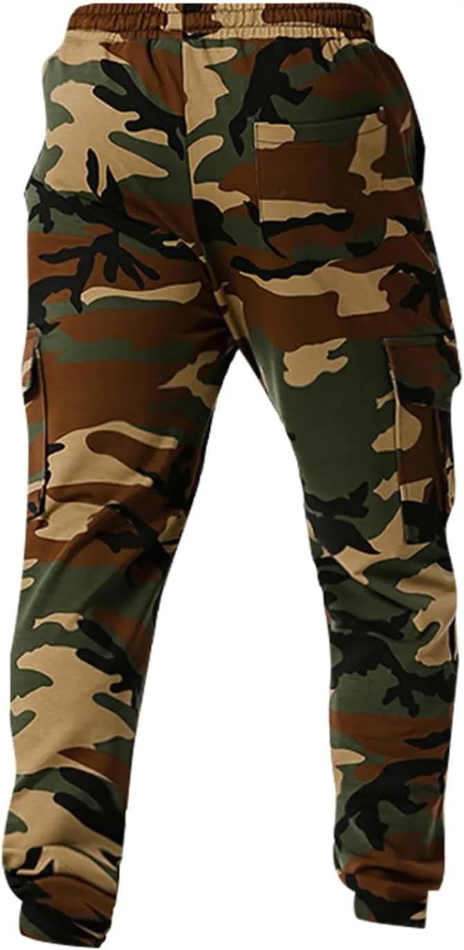 Drawstring Pant Fashion Men's Sport Pure Color Bandage Casual Loose Sweatpants