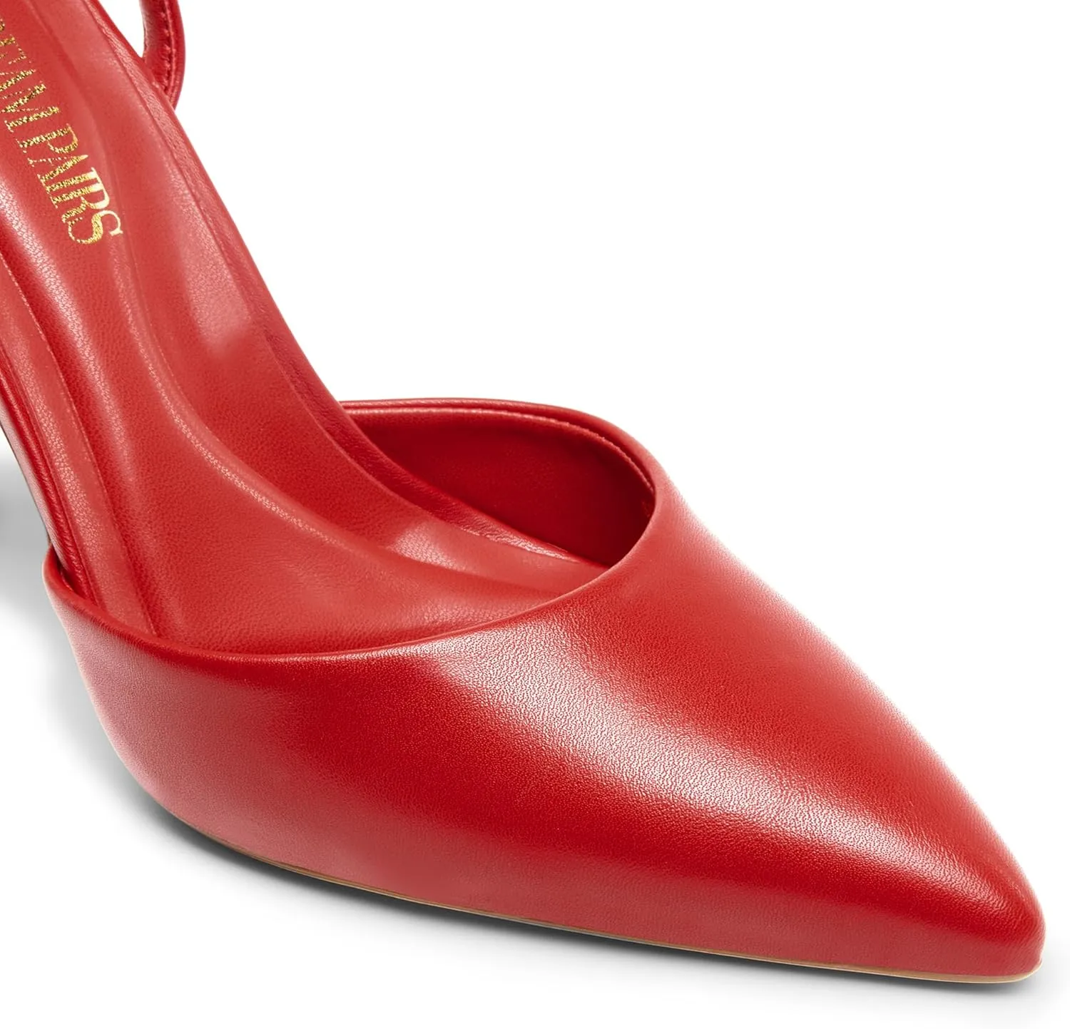 DREAM PAIRS High Heels for Women Closed Pointed Toe Dress Shoes for Women Ankle Strap Stiletto Heel Party Wedding Sexy Pump Shoes