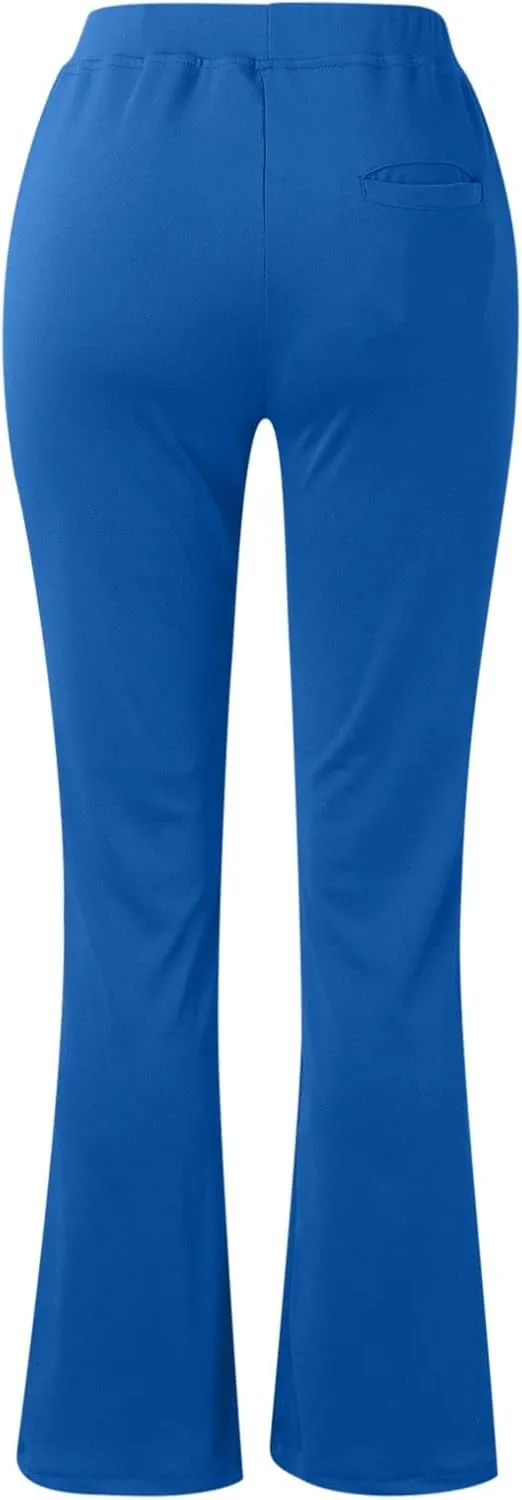 Dress Pants Women Elegant Business Work Pants Women High Waist Stretchy Trousers Pull on Office Slacks Bottoms 2025
