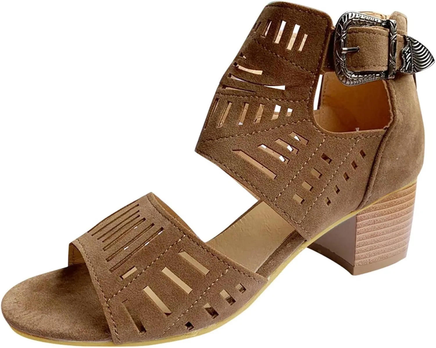 Dress Sandals for Women, Sandals Women Rhinestones Comfy Ankle Sandal Bling Hollow Out Shoes Casual Sandals