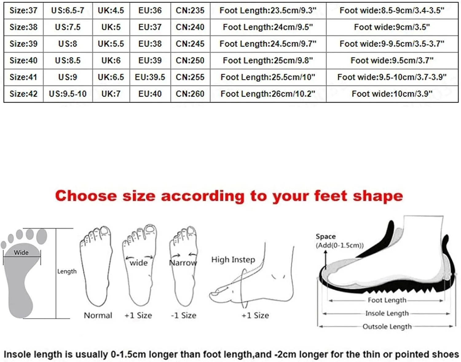 EMRELOD Womens Sneakers Platform Fashion Slip On Walking Shoes Breathable Running Shoes Lightweight Casual Breathable Mesh Low Top Gym Shoes Flat Non Slip Workout Shoes Play Sneakers (05-Black, 7.5)