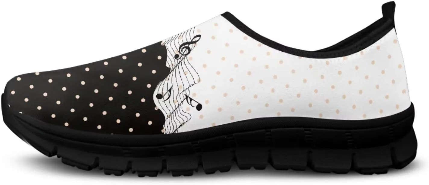 Fashion Shoes for Ladies Soft Casual Everyday Shoes Breathable Anti-Slip Hiking Sneakers