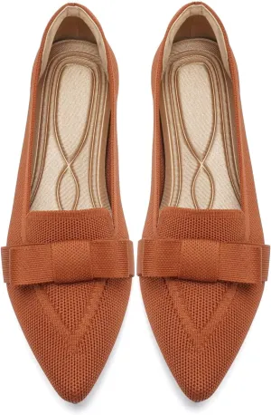Flats for Women Pointed Toe Ballet Flats Shoes Mesh Breathable Comfortable Dressy Casual Slip On Ballerina Walking Flats