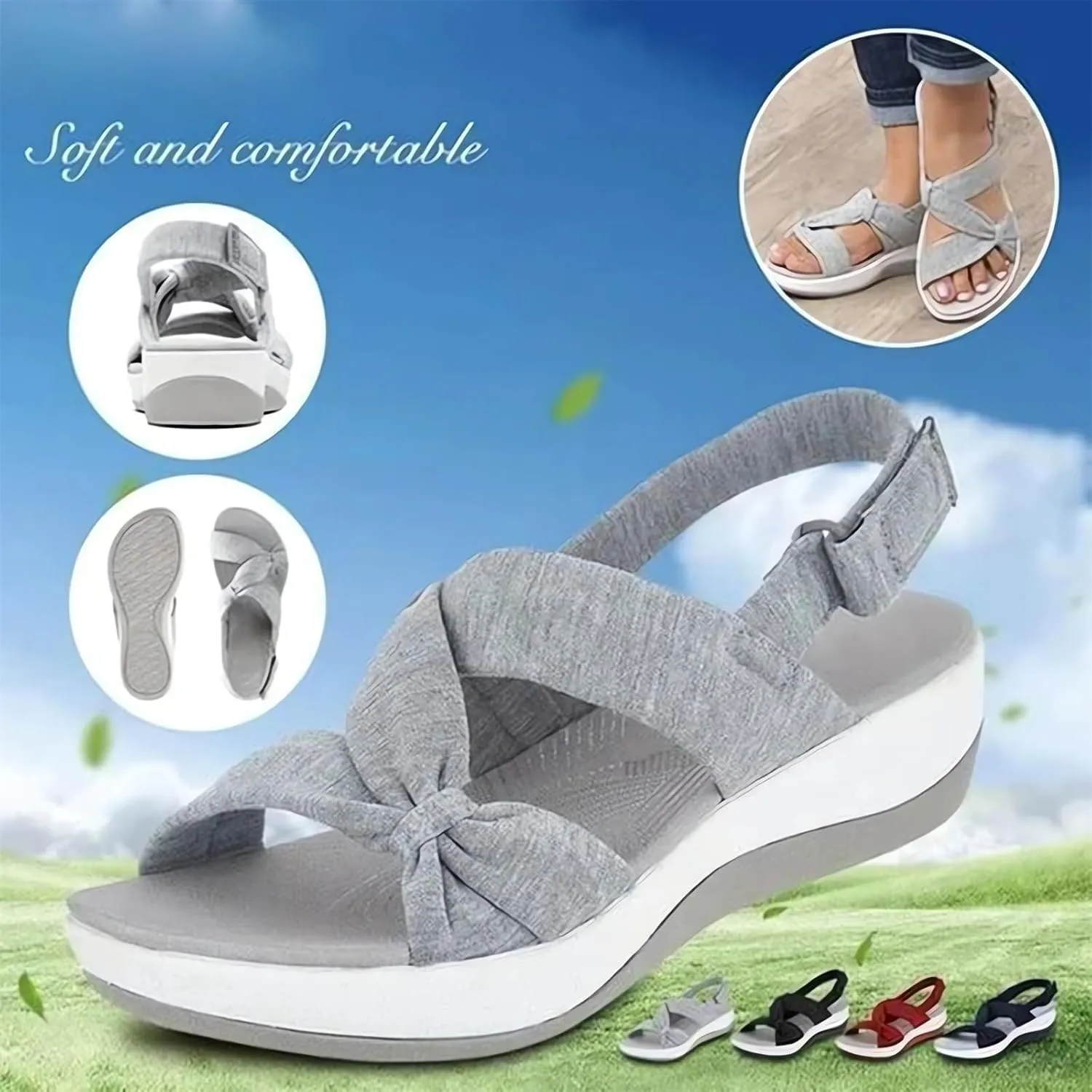 Flip Flops With Arch Support For Women 2024 New Orthopedic Flats,Women's Comfortable Orthopedic Arch Support Shoes, Cute Dress Walking Sandals Sport Sandals Shoes