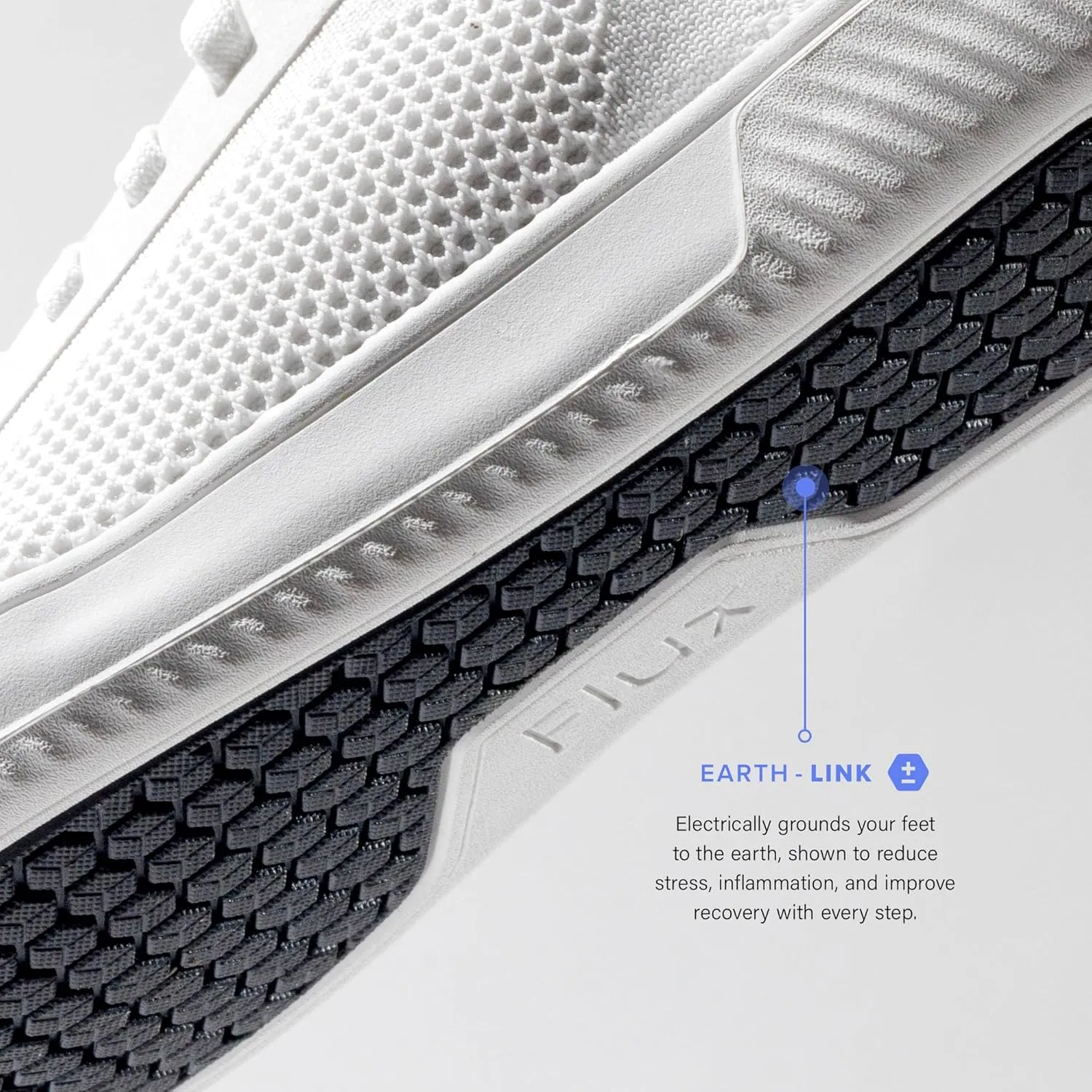 FLUX FOOTWEAR Adapt Knit Trainer  Wide Toe Box Shoe with Earth-Link Grounding, Zero-Drop Sole, Breathable Knit Upper & Machine Washable  Perfect for Daily Wear & Light Training