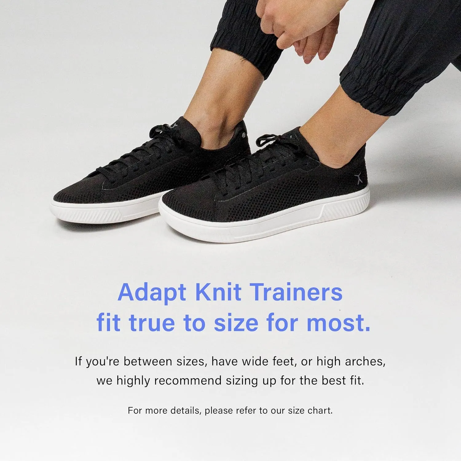 FLUX FOOTWEAR Adapt Knit Trainer  Wide Toe Box Shoe with Earth-Link Grounding, Zero-Drop Sole, Breathable Knit Upper & Machine Washable  Perfect for Daily Wear & Light Training