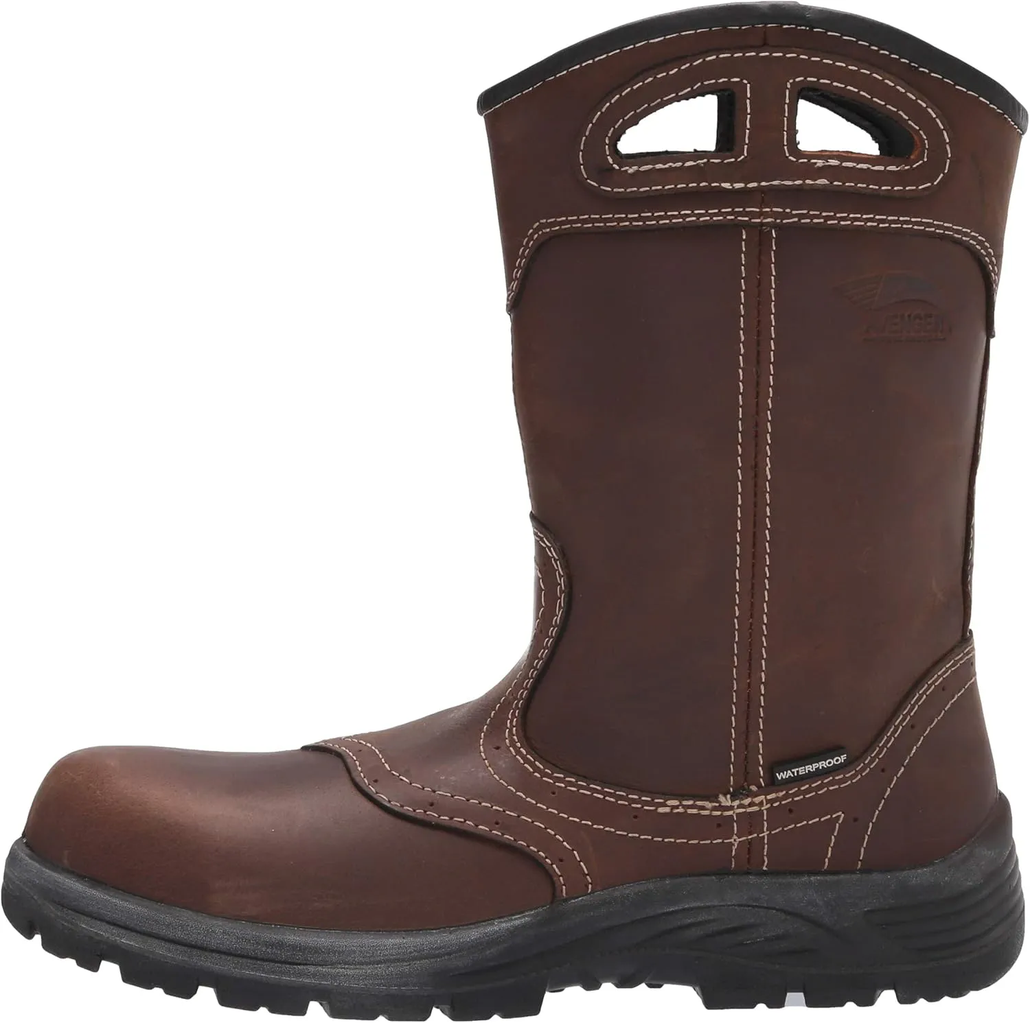 FSI FOOTWEAR SPECIALTIES INTERNATIONAL Women's Framer Wellington 10" Composite Toe Waterproof Slip Resistant Pull on Work Boots