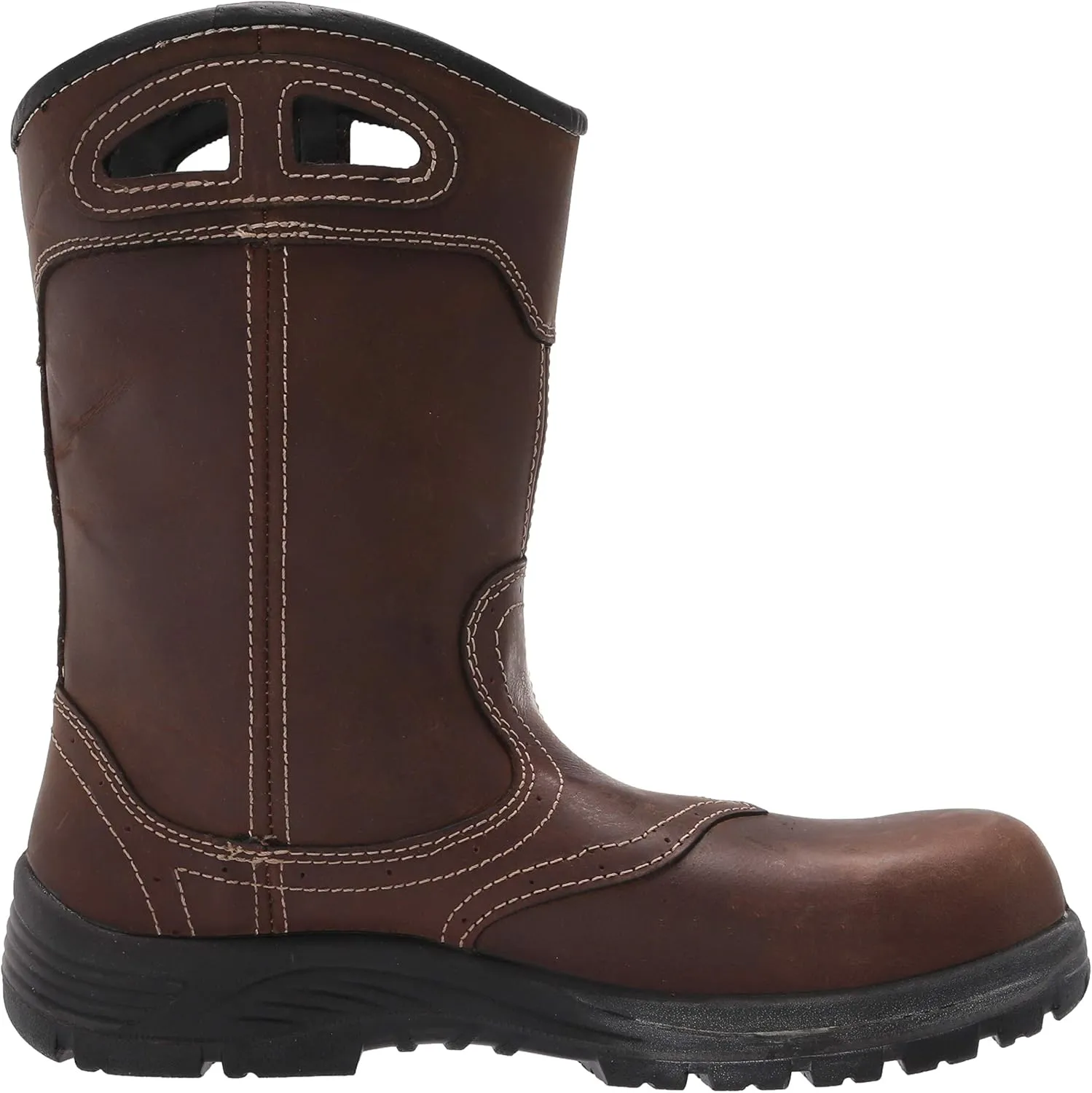 FSI FOOTWEAR SPECIALTIES INTERNATIONAL Women's Framer Wellington 10" Composite Toe Waterproof Slip Resistant Pull on Work Boots