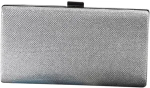 GALPADA 1pc Dinner Bag Women Clutch Purse Handbag for Women Ladies Hand Bags Evening Bag Tote Bag for Women Clutch Bag Fashion Clutch Women Handbag Faux Fur Rave Coat Women Silver Alloy