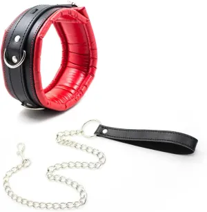 Get Noticed with Soft Sponge Leather Necklace Collars and Chain Leash: The Perfect Cosplay Punk Chokers