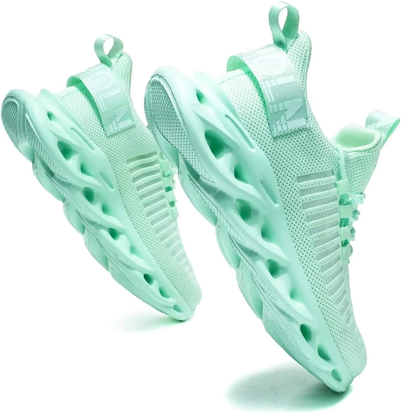 GSLMOLN Men's Slip on Breathable Walking Shoes Ultra Lightweight Casual Sport Gym Fashion Sneakers