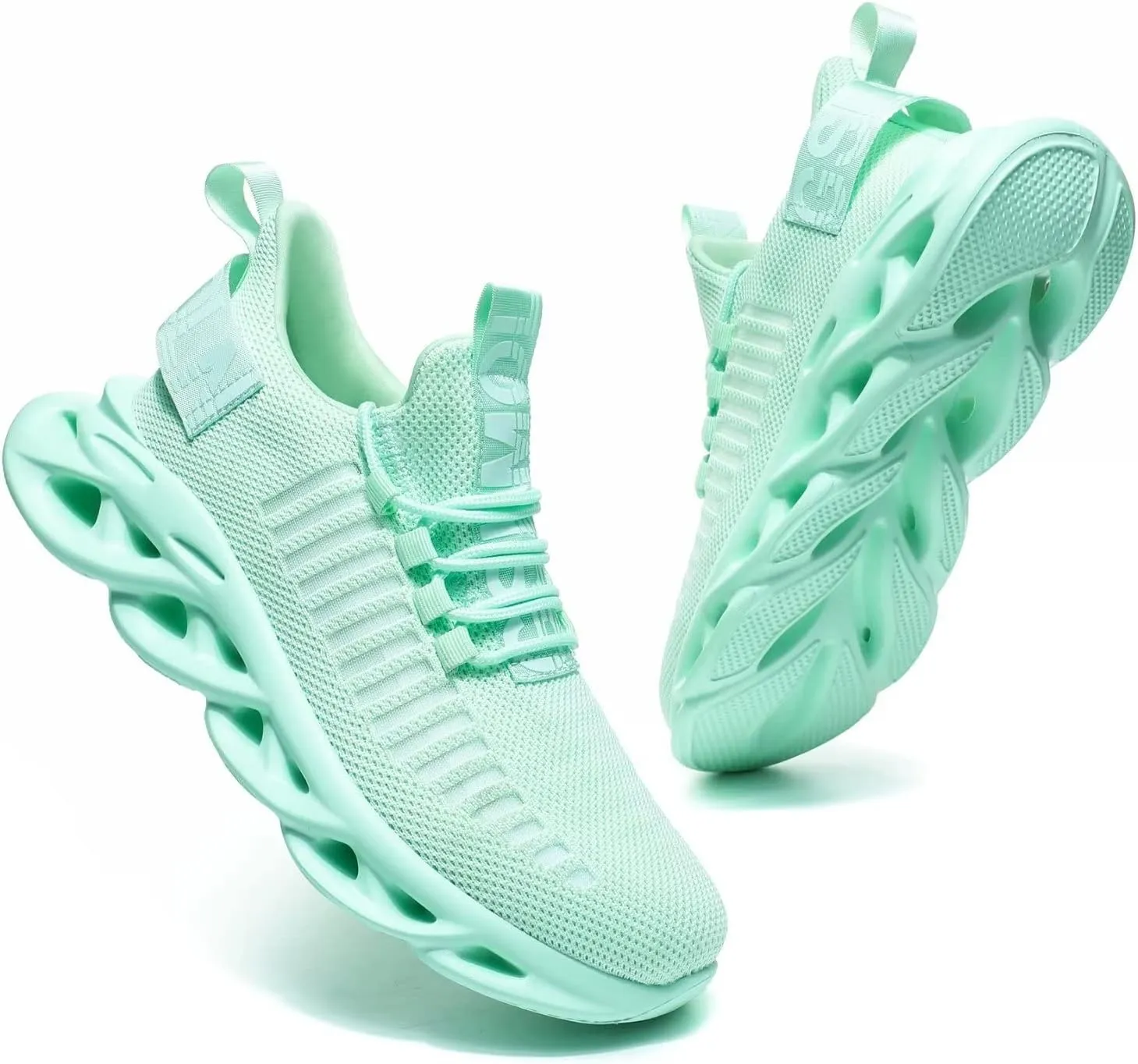 GSLMOLN Men's Slip on Breathable Walking Shoes Ultra Lightweight Casual Sport Gym Fashion Sneakers
