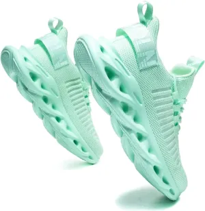 GSLMOLN Men's Slip on Breathable Walking Shoes Ultra Lightweight Casual Sport Gym Fashion Sneakers