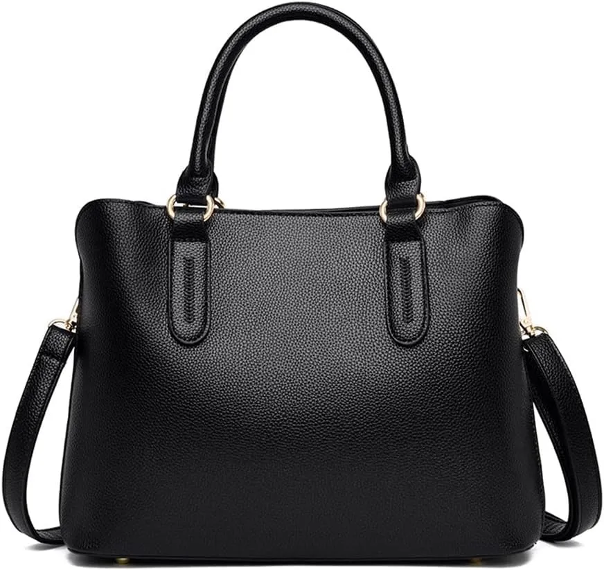 Handbags for Women Top Handle Bag Leather Satchel Purses Medium Tote Bags Shoulder Crossbody Bag Ladies Handbag