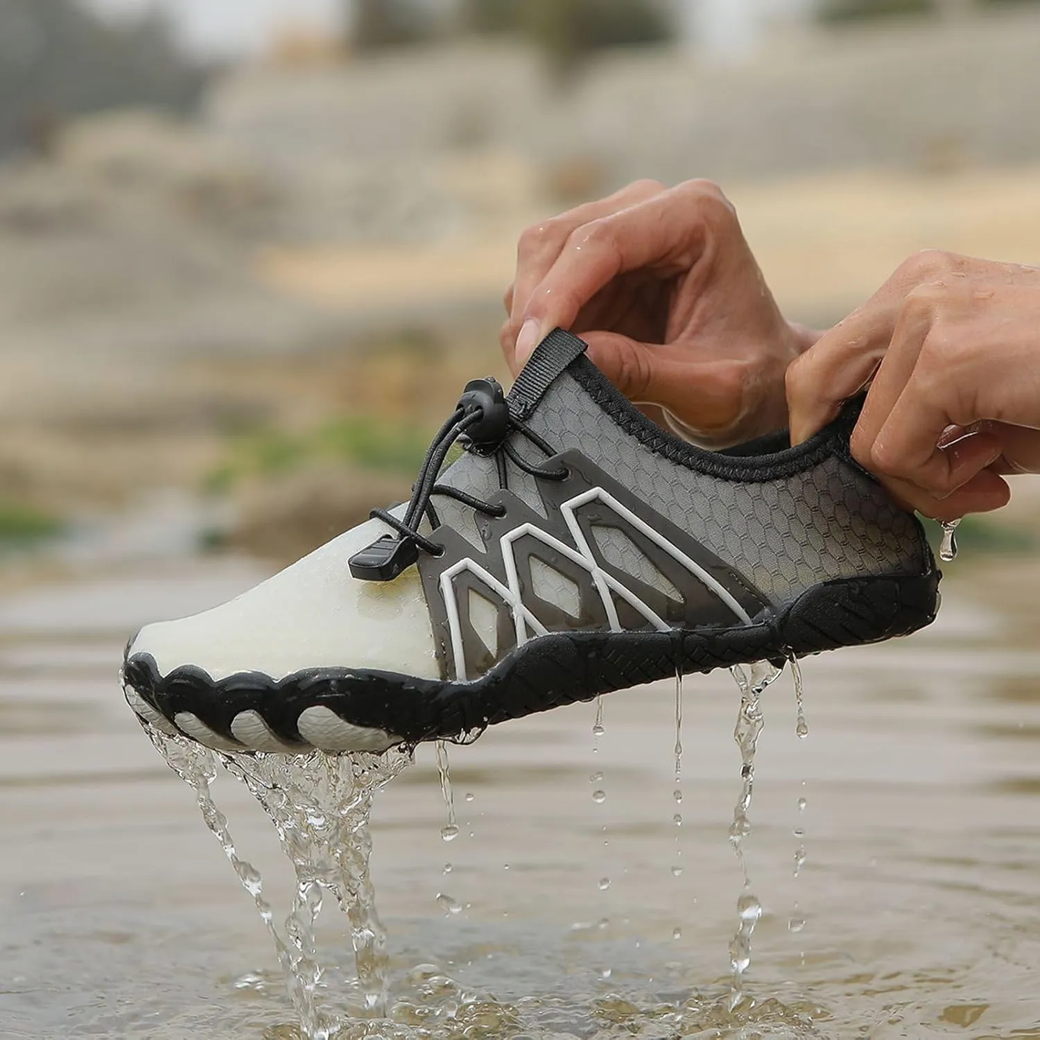 Hike Barefoot Shoes for Women Men Footwear Barefoot Shoes Waterproof Trail Running Healthy & Non-Slip Hiking Shoes Wide Toe Box