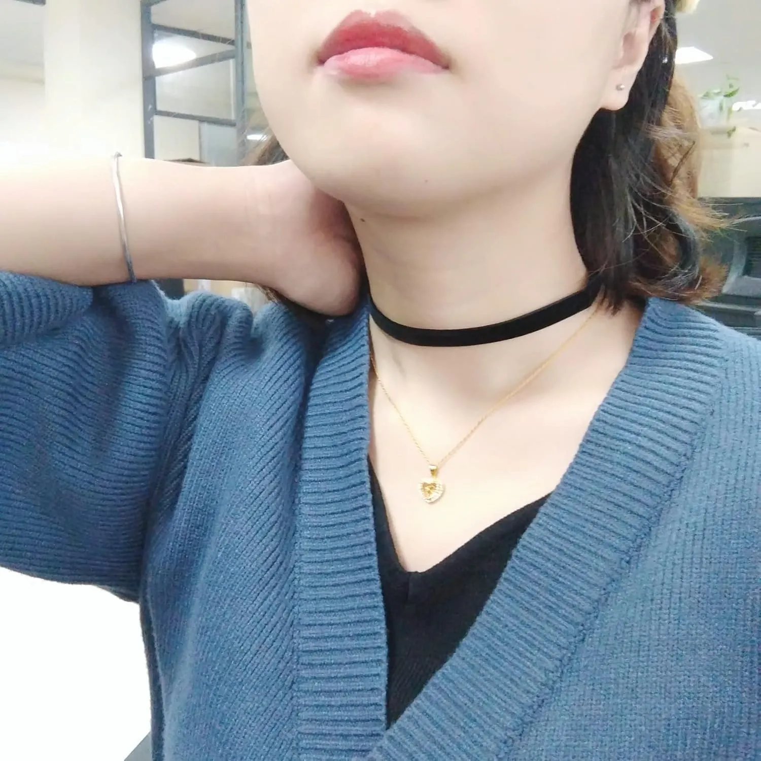 Honbay 6PCS Fashion Velvet Choker Necklaces Gothic Lolita Chokers Sexy Collar Adjustable Women Necklace