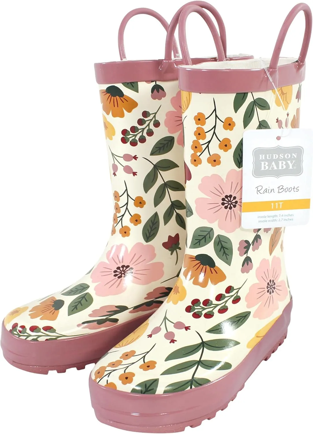 Hudson Baby Unisex-Child Rain Boots