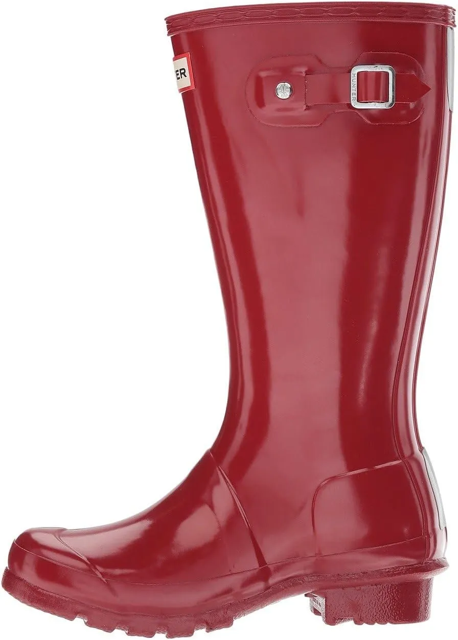 Hunter Unisex-Child Original Gloss Rain Boot (Little Big Kid)