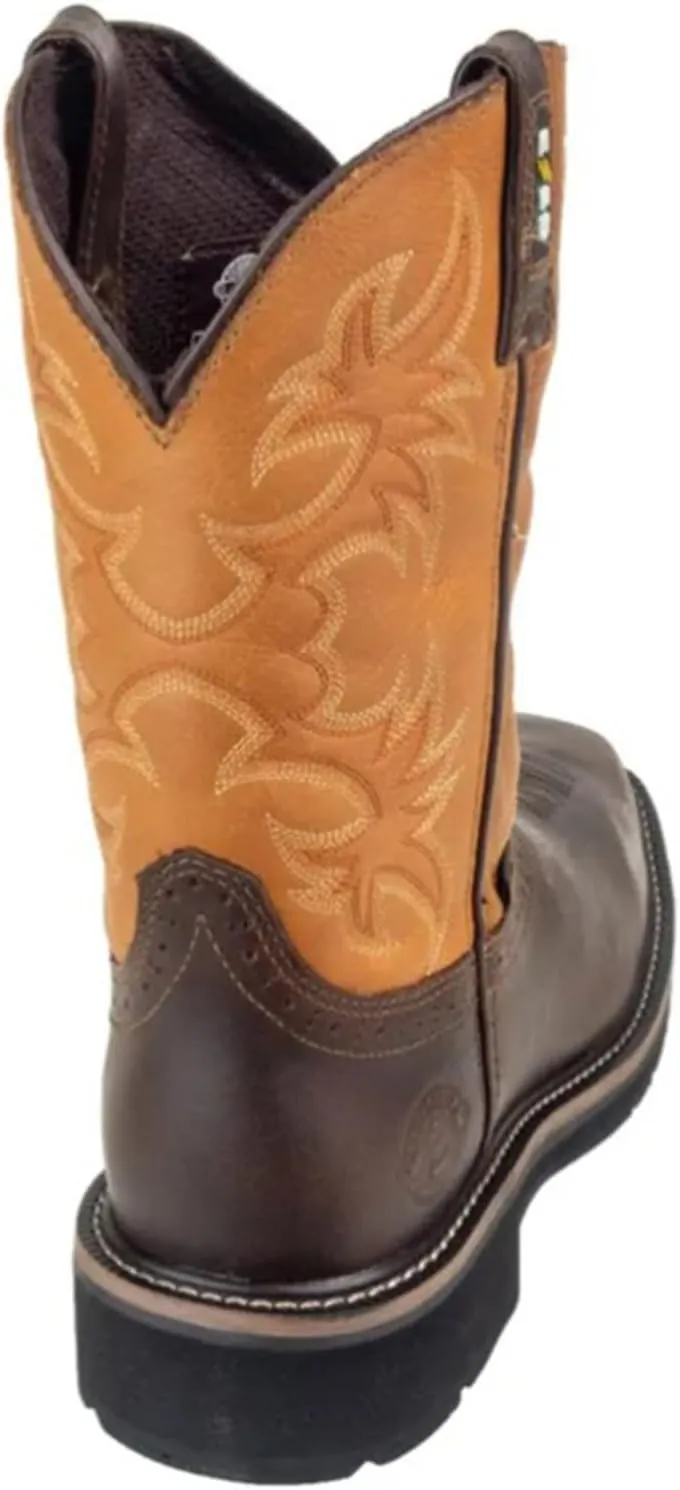Justin Men's Actuator Western Work Boot Composite Toe - Wk4300