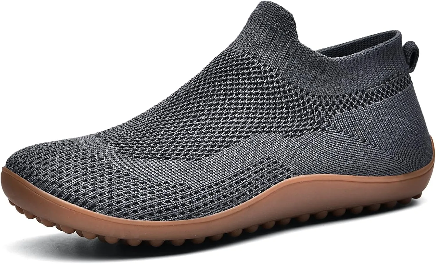 KBZone Womens Slip on Minimalist Barefoot Sock Shoes for Women Comfortable Foot Shape Walking Shoes