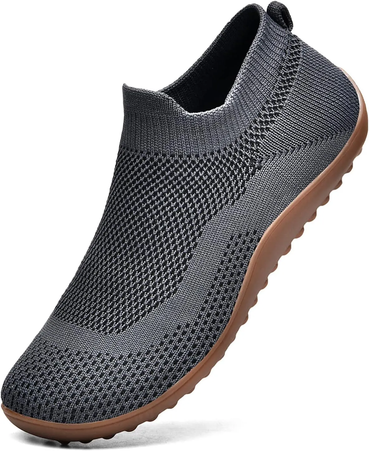 KBZone Womens Slip on Minimalist Barefoot Sock Shoes for Women Comfortable Foot Shape Walking Shoes