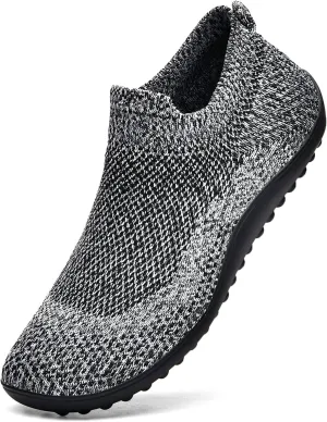 KBZone Womens Slip on Minimalist Barefoot Sock Shoes for Women Comfortable Foot Shape Walking Shoes