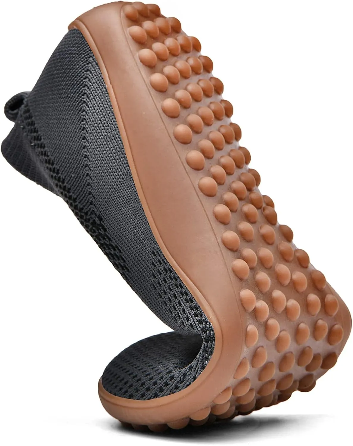 KBZone Womens Slip on Minimalist Barefoot Sock Shoes for Women Comfortable Foot Shape Walking Shoes