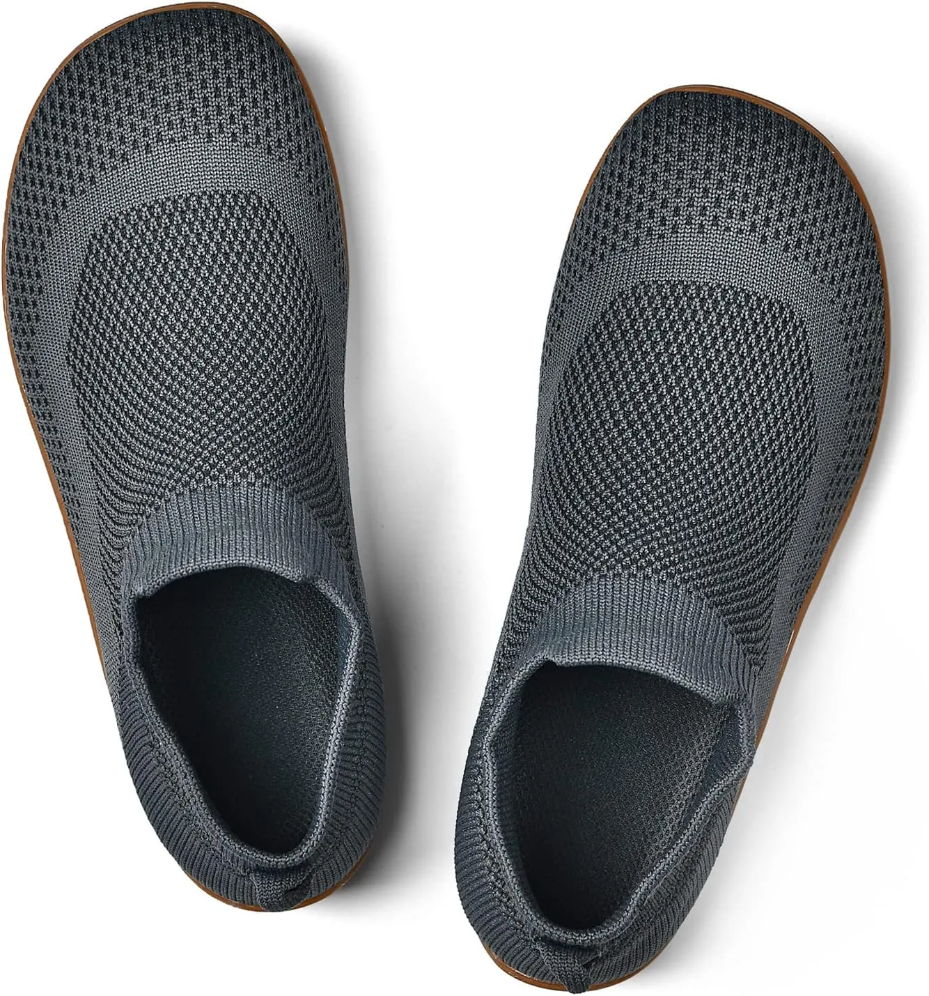KBZone Womens Slip on Minimalist Barefoot Sock Shoes for Women Comfortable Foot Shape Walking Shoes