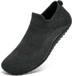 KBZone Womens Slip on Minimalist Barefoot Sock Shoes for Women Comfortable Foot Shape Walking Shoes