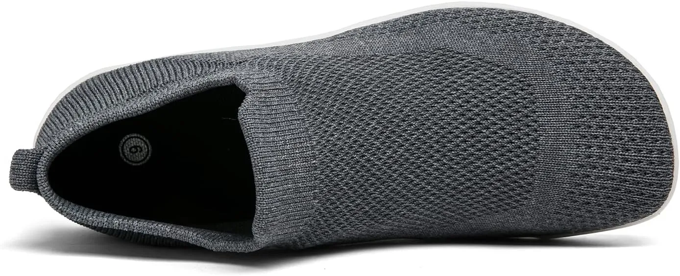 KBZone Womens Slip on Minimalist Barefoot Sock Shoes for Women Comfortable Foot Shape Walking Shoes