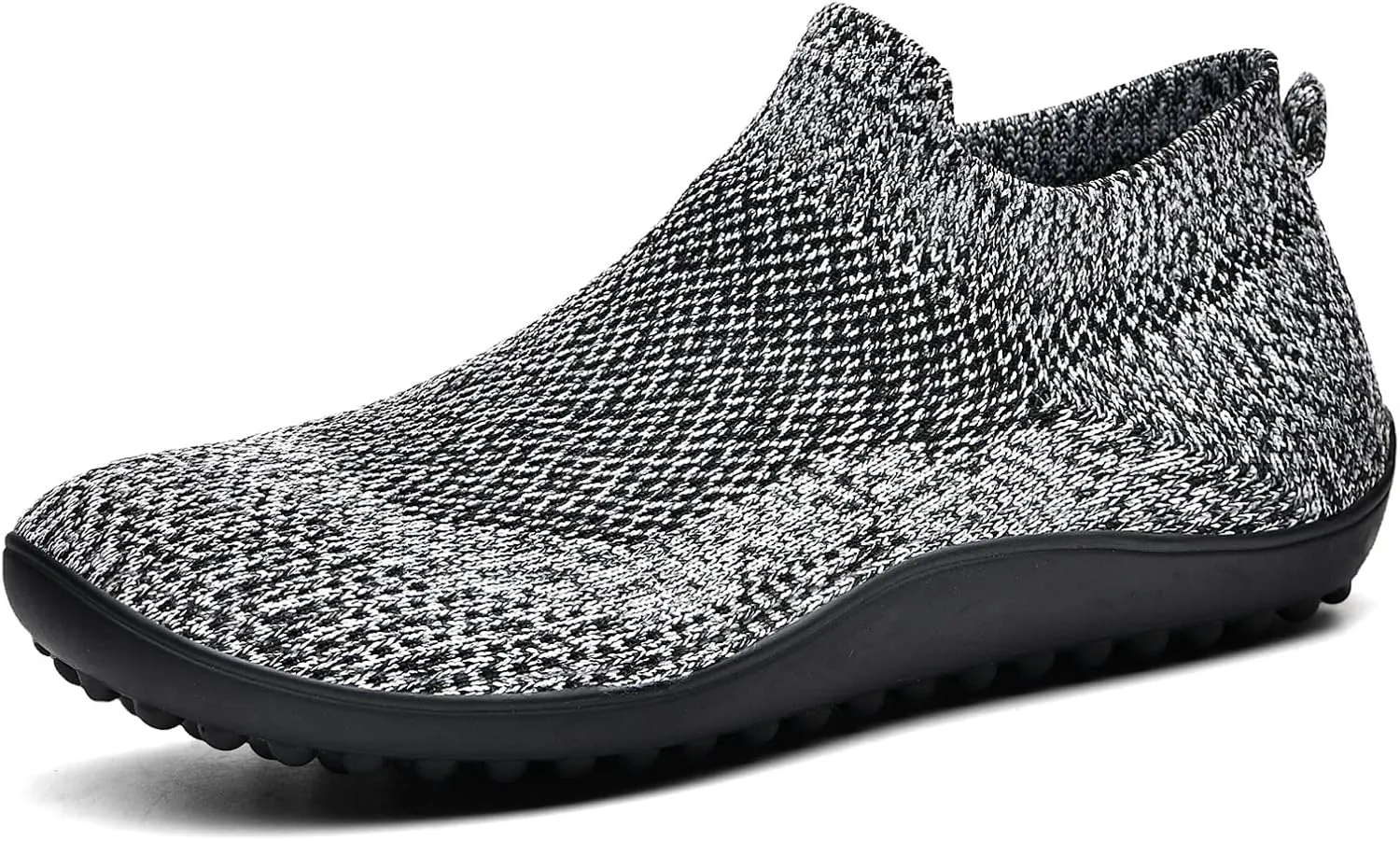 KBZone Womens Slip on Minimalist Barefoot Sock Shoes for Women Comfortable Foot Shape Walking Shoes