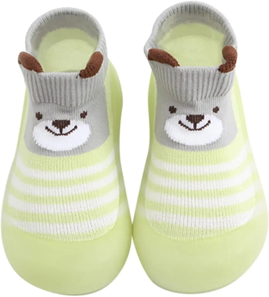Kids Shoes Boys,Kids Shoes Boys Sock Shoes Non-Slip First Walker Floor Shoes Soft Indoor Toddler Shoes 0-3 Years