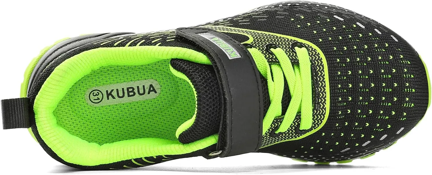 KUBUA Kids Sneakers for Boys Girls Running Shoes Sport Toddler Tennis Shoes
