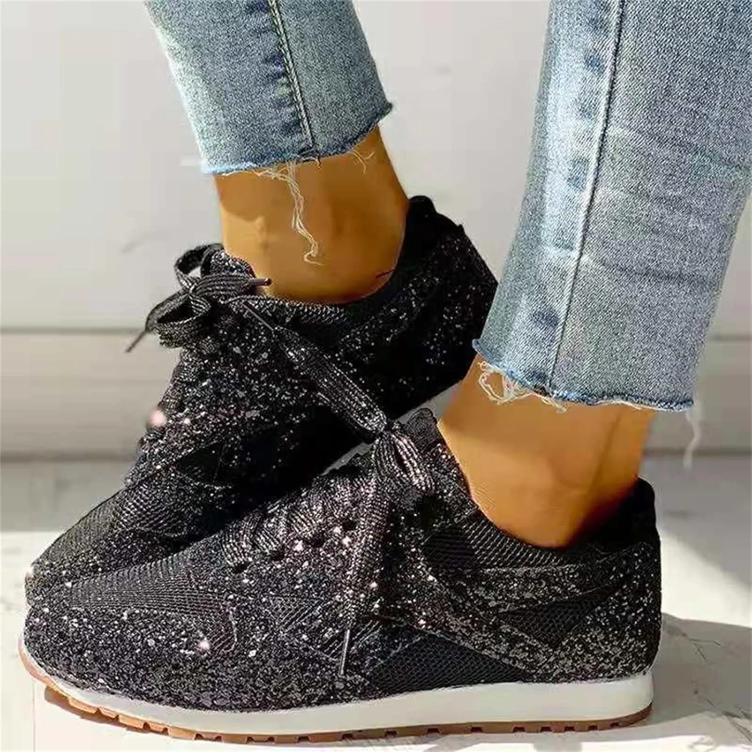 Ladmiple Shoes For Women Sneakers Trendy Low Top Slip On Casual Canvas Walking Shoes Dressy Summer Fashion Flats Loafers