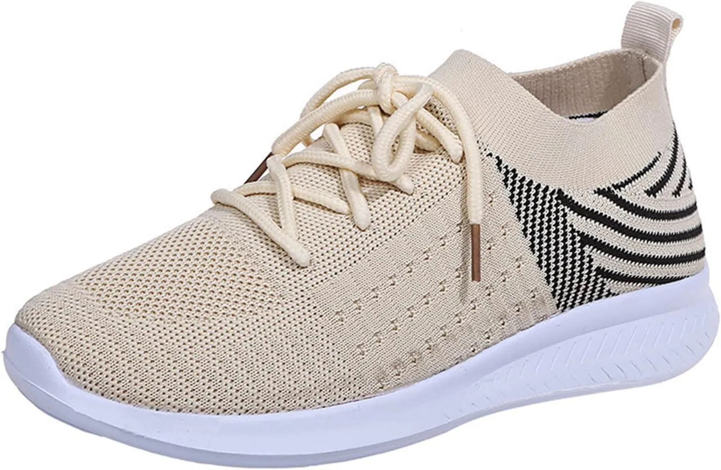 Ladmiple Walking Shoes Women Comfort Slip On Sneakers Breathable Lightweight Non Slip Mesh Gym Running Workout Shoes