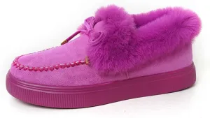 Lausiuoe Boots For Women Ankle Booties Warm Winter Snow Boots Fur Lined Short Booties Casual Fashion Slip On Loafers Shoes