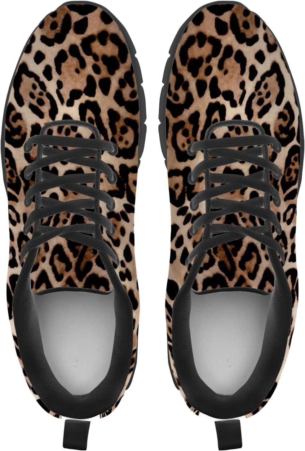 Leopard Print Shoes for Women Men Running Shoes Walking Sneakers Tennis Shoes Gifts for Women Men