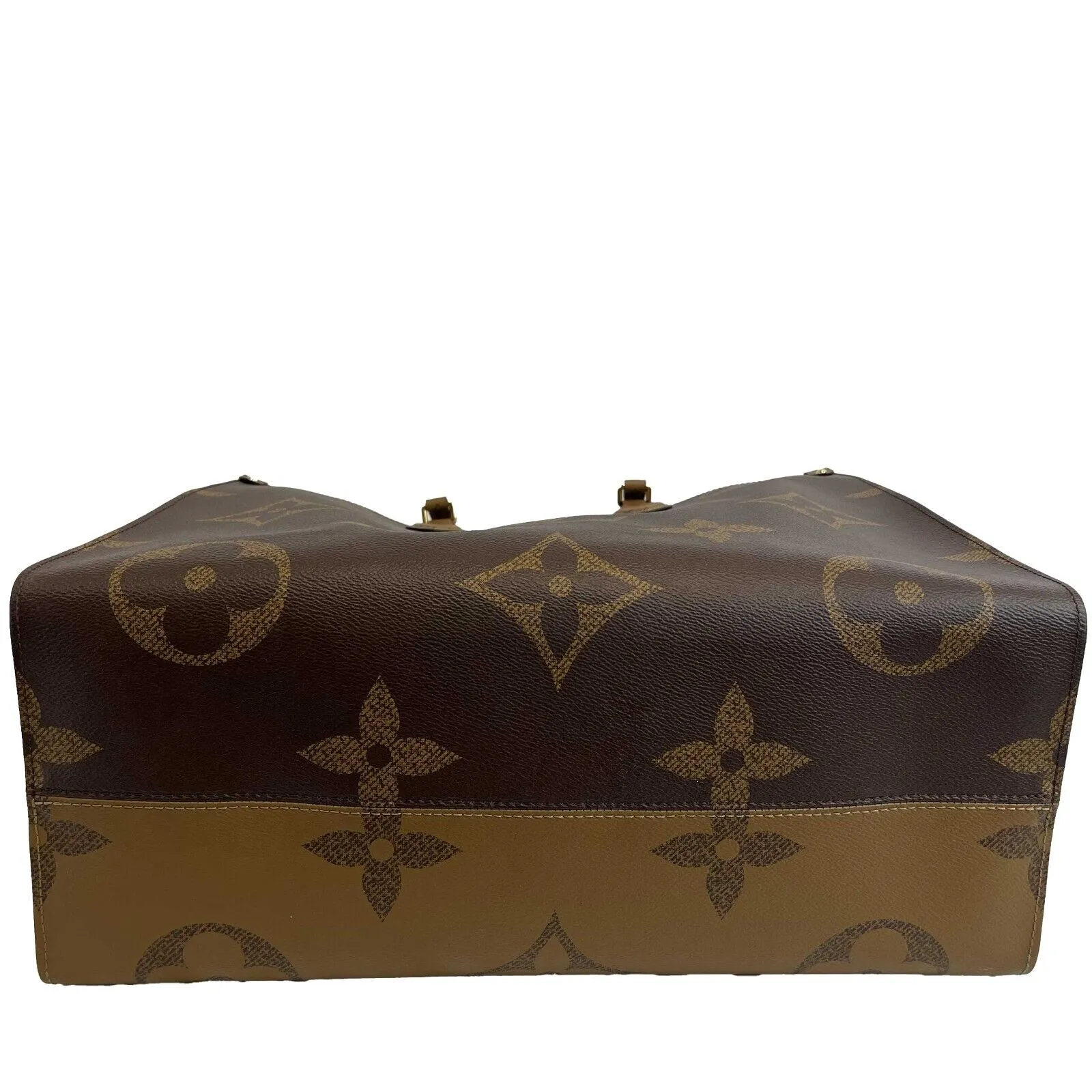 Louis Vuitton - OnTheGo GM Monogram Tote Reverse - Brown w/ Shoulder Strap