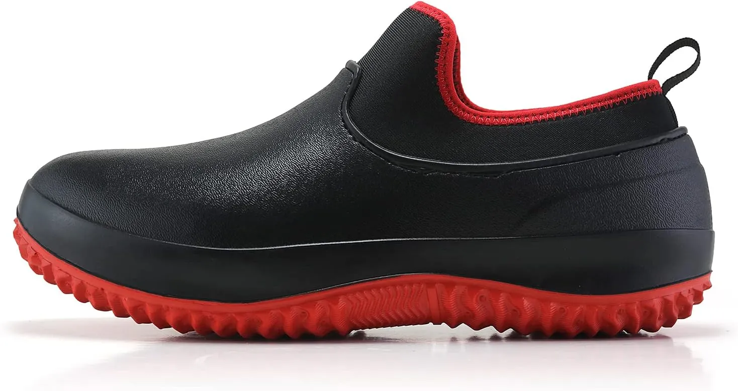 Meidiastra Mens Womens Chef Shoes Waterproof Non Slip Kitchen Work Clogs Nurse Clogs Safety Garden Shoes Work Shoes