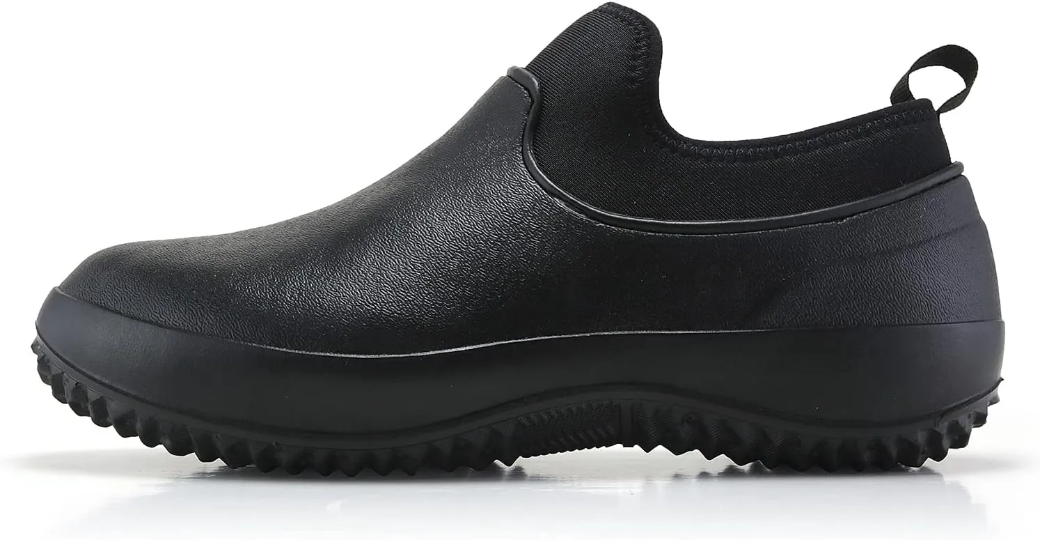 Meidiastra Mens Womens Chef Shoes Waterproof Non Slip Kitchen Work Clogs Nurse Clogs Safety Garden Shoes Work Shoes