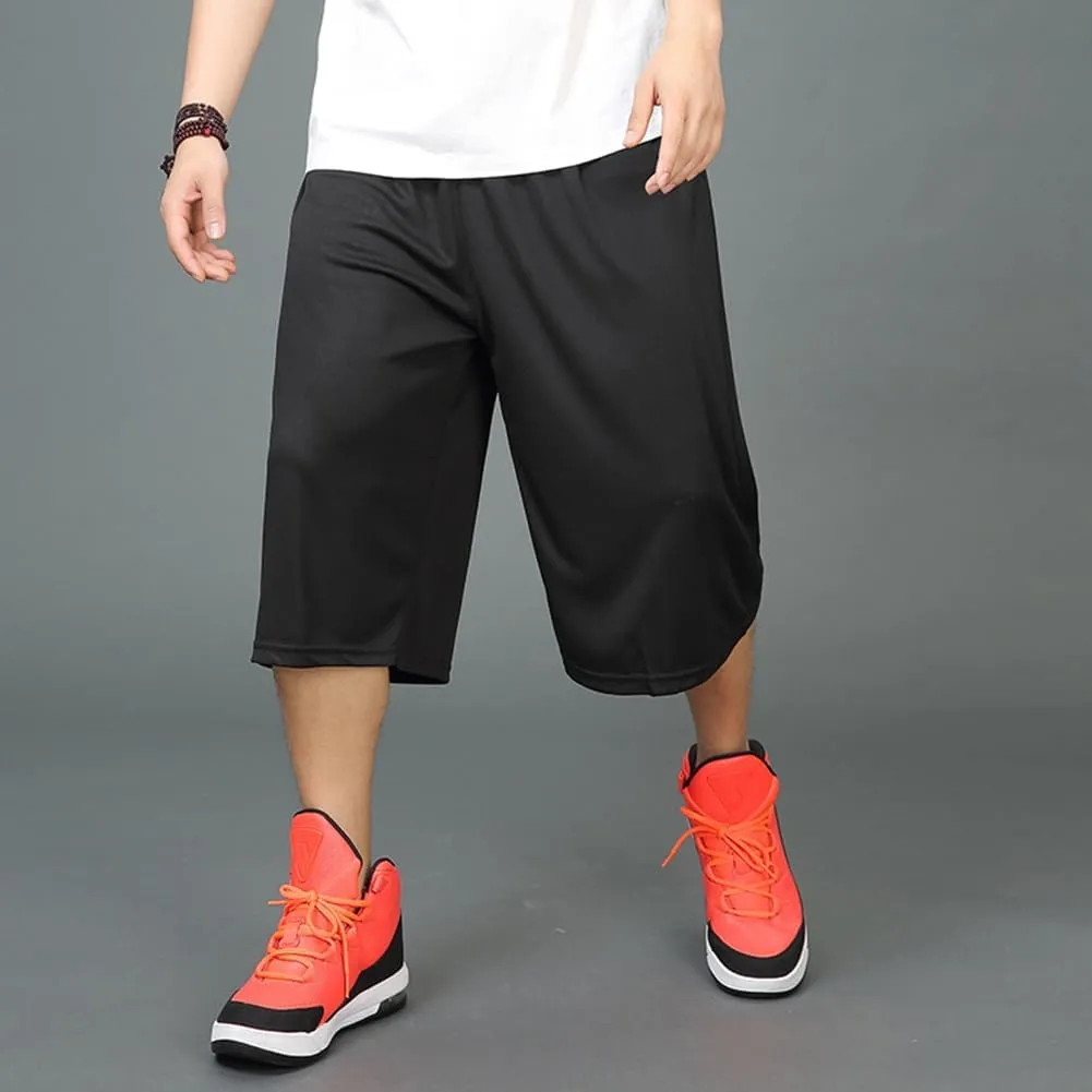 Men Basketball Shorts 2 Pack Lightweight Athletic Running Shorts Workout Gym Shorts