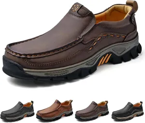 Men Loafers Comfortable Casual Shoes Walking Sneakers Oxford Waterproof Hiking Boots for Work Dress Travel