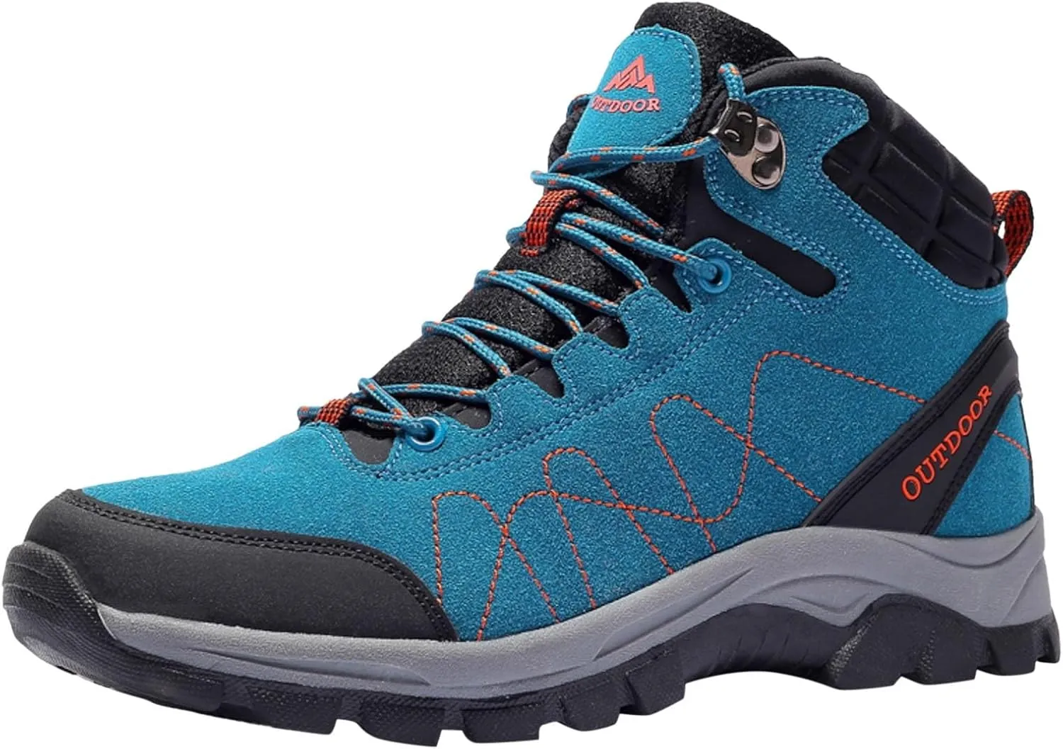 Men Shoes Couple Hiking Shoes Fashion Thick Sole Outdoor Mountaineering Sneakers Lightweight Walking Boots Men