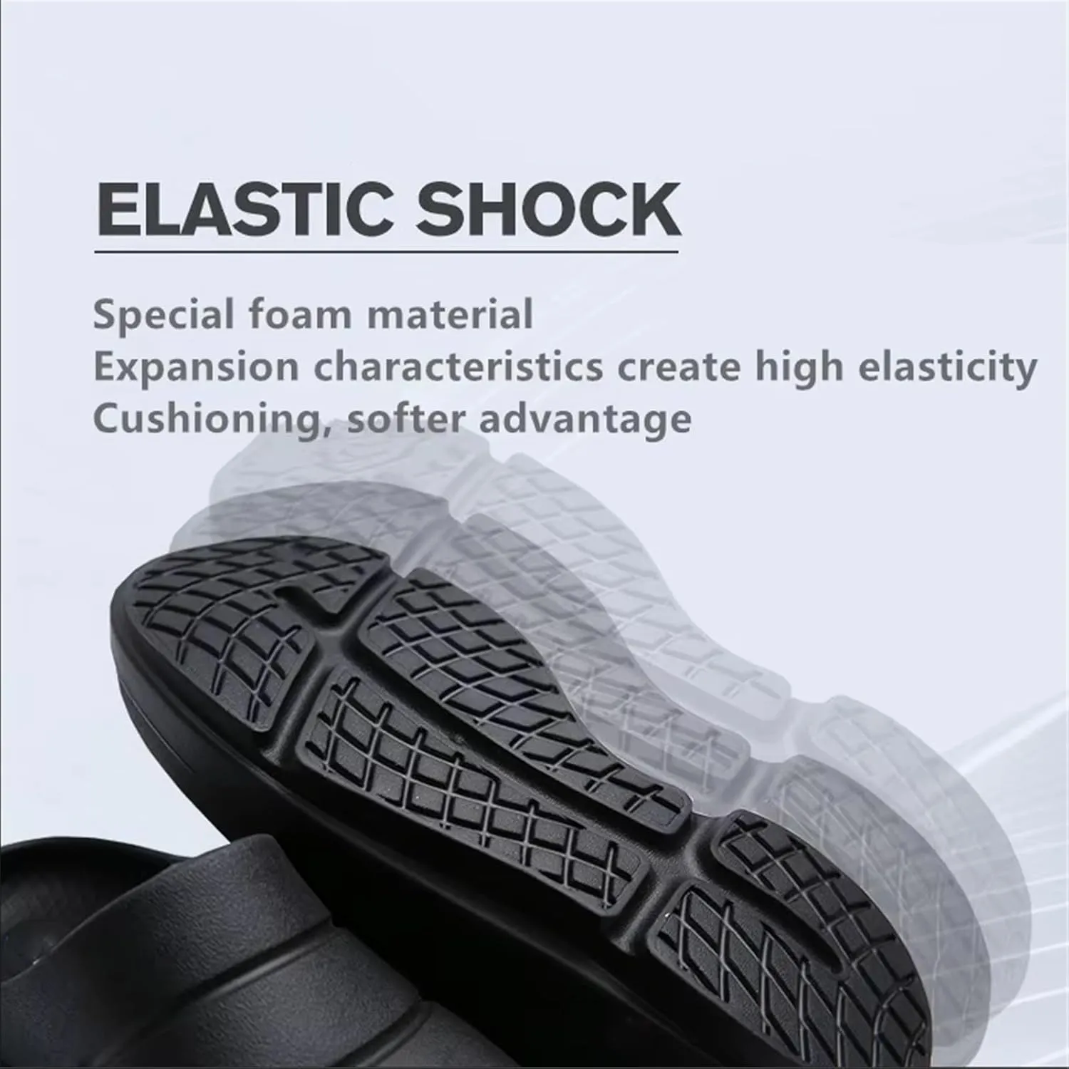 Men's Comfortable Breathable Slip-On Arch Support Non Slip Chef Work Shoes, Waterproof Oil-Resistant Shock Absorbing Kitchen Garden Shoes, for Kitchen, Nurse, Camping and Yard Work
