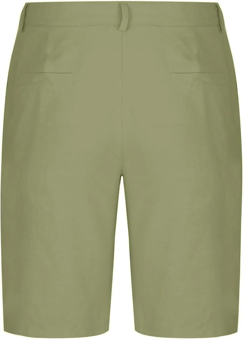 Mens Linen Cotton Shorts Casual Elastic Waist Drawstring Lightweight Summer Beach Shorts with Pockets