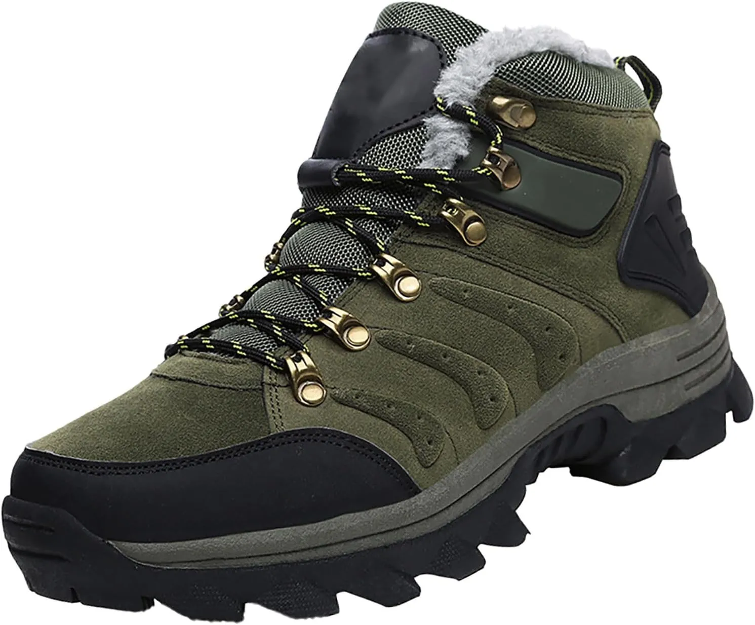Men's Outdoor Waterproof Hiking Shoes Lightweight Non-Slip Sneakers for Season Camping Walking Work Climbing Shoe