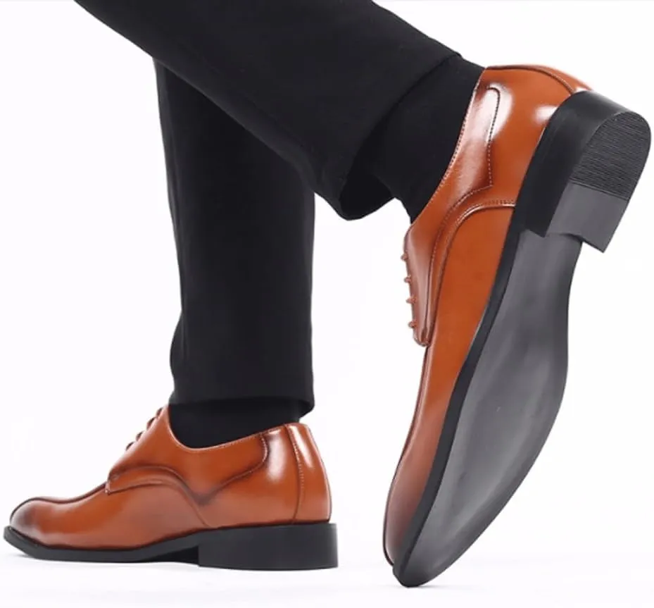 Men's Oxford Soft Orthopedic Dress Shoes for Men,Comfortable Business Casual Artificial PU Walking Shoes Loafers Work Flats,Sneaker Dress Shoes for Men