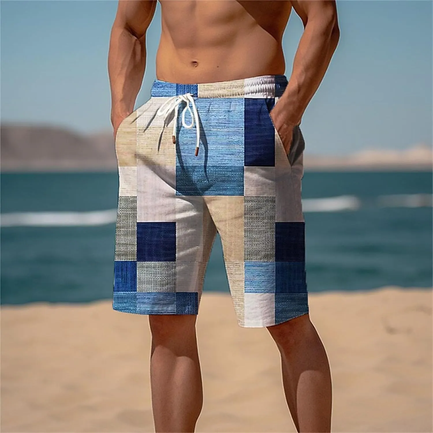 Mens Shorts Slim Fit Mans Short Pants Trunks for Men Football Pant for Man