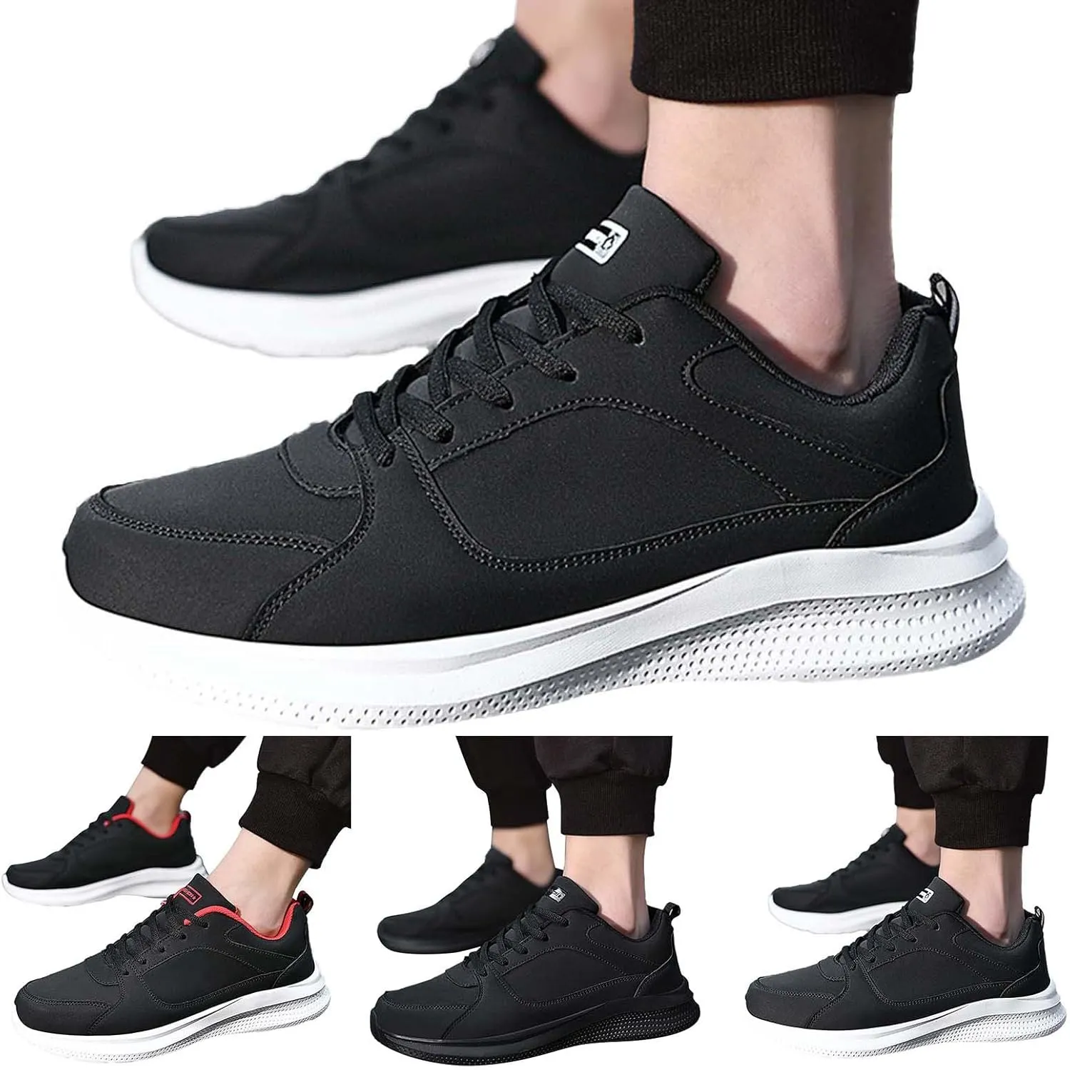 Men's Sneakers Mens Athletic Shoes Walking Shoe for Men Tennis Shoe for Men Breathable Lightweight Sneaker